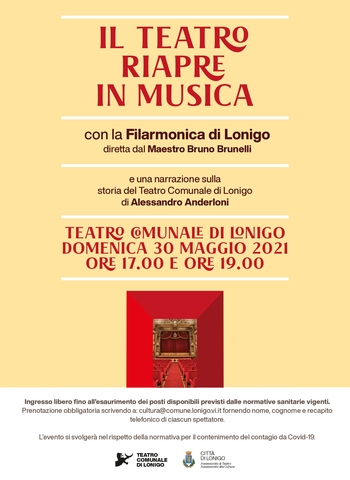DOMENICA 30 MAGGIO 2021 - "IL TEATRO RIAPRE IN MUSICA"